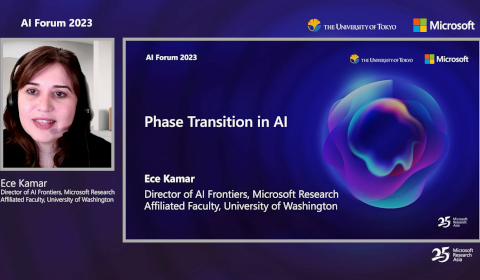 AI Forum 2023 | Phase Transition in AI